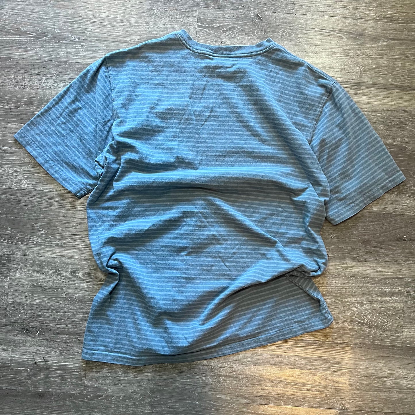 Blue Striped Carhartt Pocket tee L(Tall)