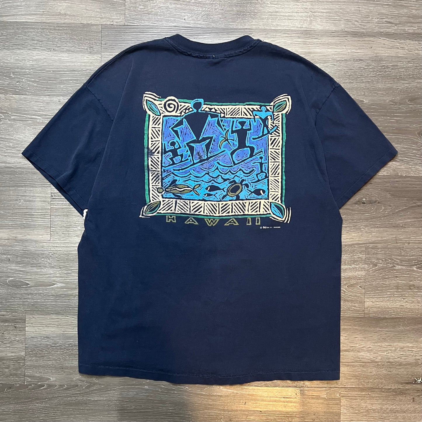 Hawai Tribal Surf Tee XL