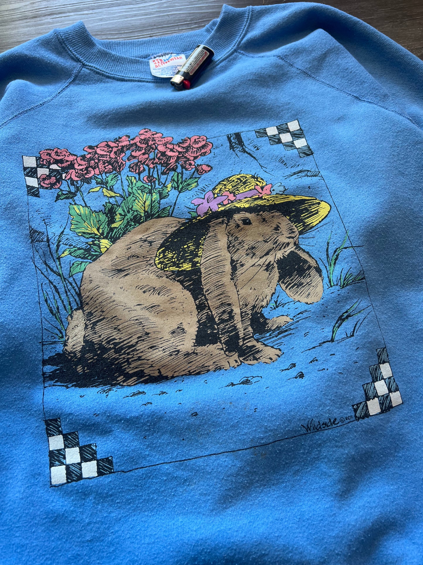 Bunny Garden Crewneck XL