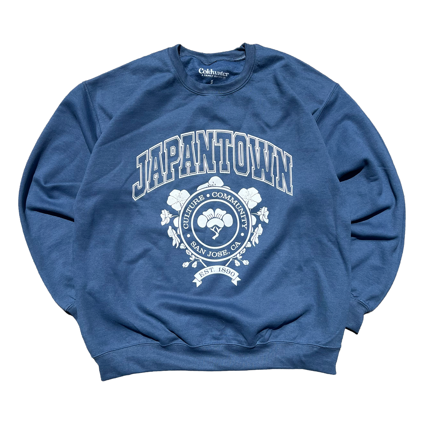 Japantown Crewneck (Slate Blue)