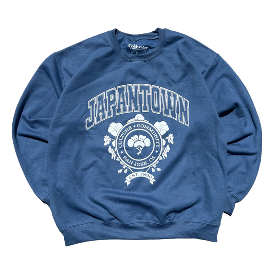 Japantown Crewneck (Slate Blue)
