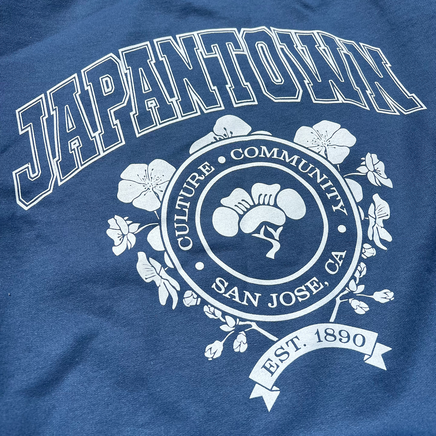 Japantown Crewneck (Slate Blue)